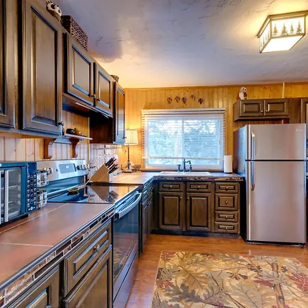 Rustic Log Cabin With Studio About 5 Mi To Pikes Peak! Green Mountain Falls Exterior photo