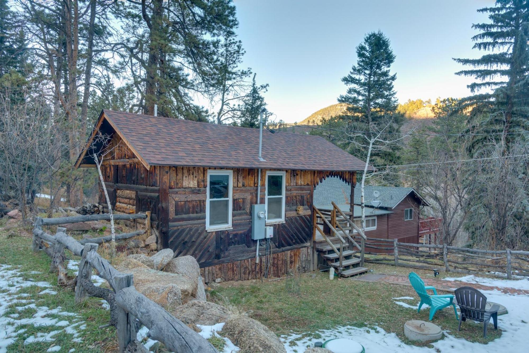 Holiday home Rustic Log With About 5 Mi To Pikes Peak! *