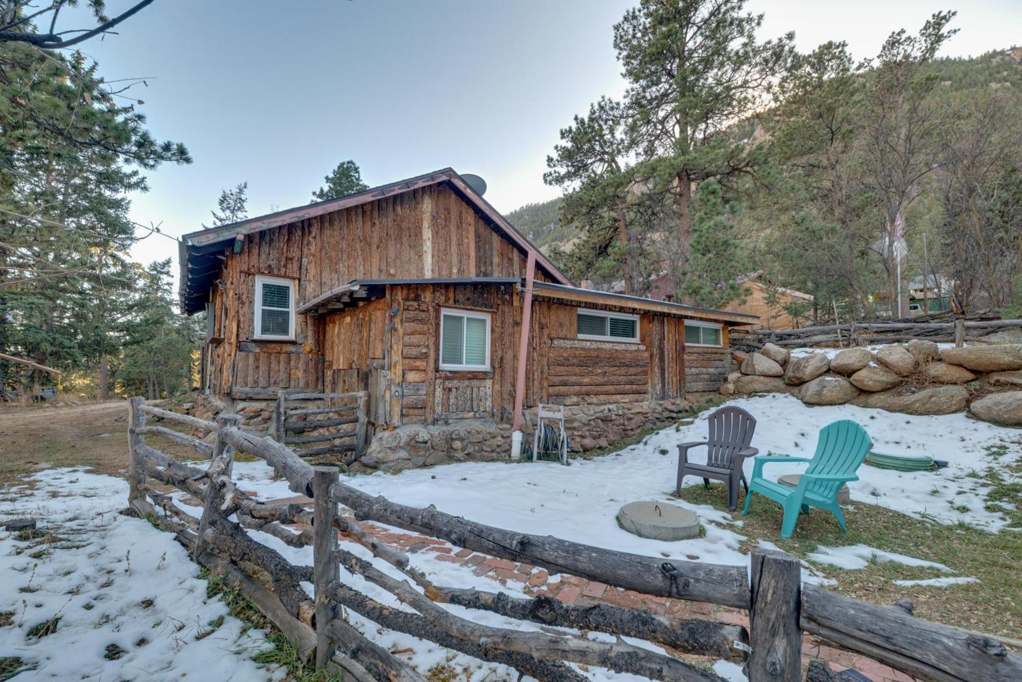 Rustic Log With About 5 Mi To Pikes Peak! Holiday home