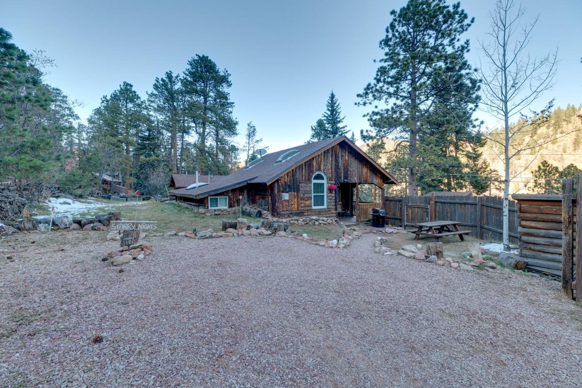 Rustic Log With About 5 Mi To Pikes Peak! Holiday home Green Mountain Falls